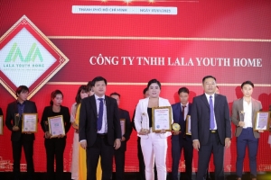 cong ty tnhh lala youth home dat danh hieu  top 10 thuong hieu manh dat viet 2022