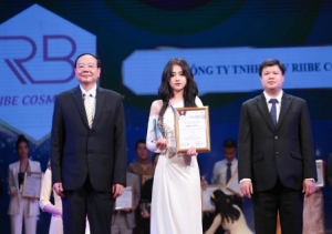 cong ty tnhh riibe cosmetic da duoc vinh danh la top 10 thuong hieu dan dau viet nam 2022