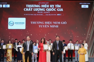 thuong hieu nem gio tuyen minh khang dinh chat luong san pham khi duoc de cu  top 5  thuong hieu uy tin chat luong quoc gia 2023