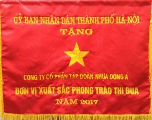 tap doan nhua dong a vinh du don nhan co thi dua toan dien cua ubnd thanh pho ha noi nam 2017