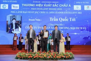 ceo tran quoc toi    doanh nhan duoc vinh danh  nha lanh dao xuat sac nam 2022