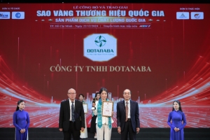 cong ty tnhh dotanaba vinh du nhan giai   cup vang san pham dich vu chat luong quoc gia 2024