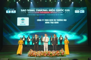 nong trai xanh vinh du dat danh hieu top   sao vang thuong hieu quoc gia 2026