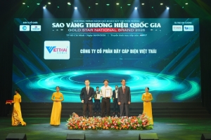 cong ty co phan day cap dien viet thai vinh du nhan giai thuong top 10 sao vang thuong hieu quoc gia 2026
