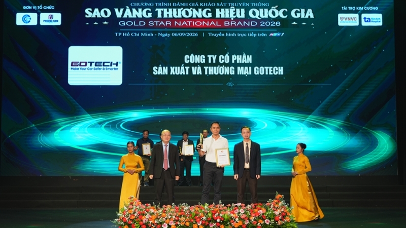 gotech dat giai sao vang   top 10 thuong hieu tin dung quoc gia 2026 khang dinh dau an trong linh vuc cong nghe o to