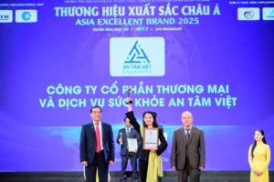 an tam viet duoc vinh danh doanh nghiep tieu bieu vi cong dong   hoat dong thien nguyen  nganh cham soc suc khoe 2025