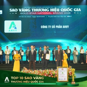top 10 sao vang thuong hieu quoc gia 2026  dau an hanh trinh anvy nang tam thao duoc viet