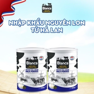 blanca milk duoc san xuat tai ha lan  nhap khau nguyen lon ve viet nam