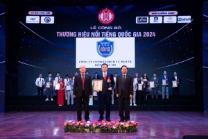 cong ty co phan dich vu bao ve dong bac 389 vinh du nhan danh hieu  top 10 thuong hieu noi tieng quoc gia 2024