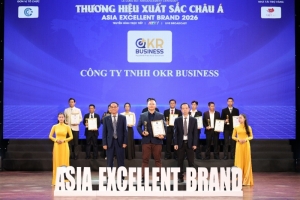 okr business duoc vinh danh  top 1 to chuc ket noi giao duc va doanh nghiep tieu bieu chau a  nam 2026
