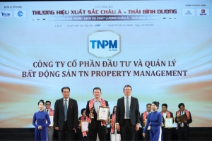 tnpm vinh du nhan cup vang giai thuong thuong hieu xuat sac chau a   thai binh duong 2024