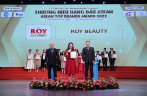 my pham roy beauty vinh du nhan giai thuong top 10 thuong hieu hang dau asean nam 2022