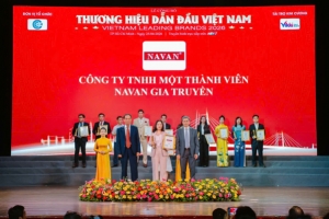 danh hieu top 10 thuong hieu dan dau viet nam 2026 cua cong ty tnhh mot thanh vien navan gia truyen