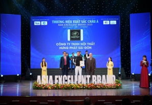 noi that hung phat sai gon vinh danh top 5 thuong hieu noi that xuat sac chau a 2025