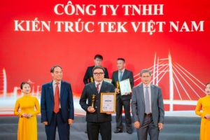 cong ty tnhh kien truc tek viet nam vinh du dat top 100 thuong hieu dan dau viet nam 2026