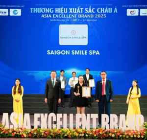 saigon smile spa duoc vinh danh top 10 thuong hieu xuat sac chau a   20 nam noi that   lam that   hieu qua that