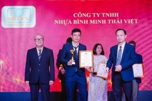 cong ty tnhh nhua binh minh thai viet vinh du nhan giai thuong   huy chuong vang   san pham nhua chat luong cao uy tin quoc gia