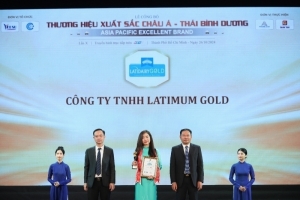 cong ty tnhh latimum gold vinh du duoc don nhan danh hieu   top 10 thuong hieu xuat sac chau a   thai binh duong 2024