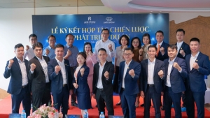 cong ty co phan dich vu bat dong san dmh group vinh du nhan giai thuong top 10 thuong hieu bat dong san xuat sac viet nam