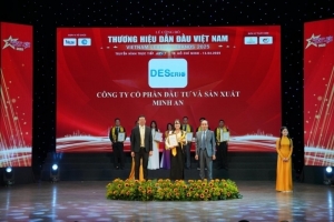 thuong hieu deserio vinh du nhan giai thuong    top 10 thuong hieu dan dau viet nam nam 2025