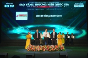 nam viet uc  khang dinh vi the thuong hieu viet qua 2 danh hieu top 10 sao vang thuong hieu quoc gia 2026 va top 10 thuong hieu tin dung quoc gia 2026