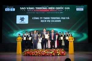cong ty tnhh thuong mai va dich vu cecasus   vinh du nhan danh hieu  huy chuong vang san pham   dich vu uy tin hang dau quoc gia 2025