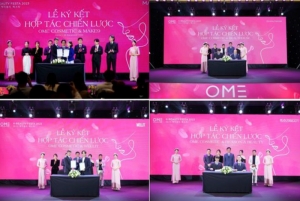 ome cosmetics khang dinh vi the phan phoi my pham chinh hang hang dau viet nam huong toi khat vong vuon tam quoc te