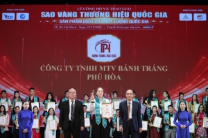 thuong hieu banh trang phu hoa vinh du nhan danh hieu san pham dich vu chat luong quoc gia 2024