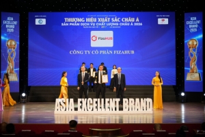 fizahub duoc vinh danh tai chuong trinh thuong hieu xuat sac chau a 2026