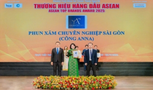phun xam chuyen nghiep sai gon  cong anna  vinh du nhan danh hieu thuong hieu tham my uy tin asean 2025