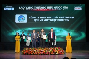 cong ty tnhh san xuat   thuong mai   dich vu   xuat nhap khau tcn vinh du dat top 10  sao vang thuong hieu quoc gia 2025