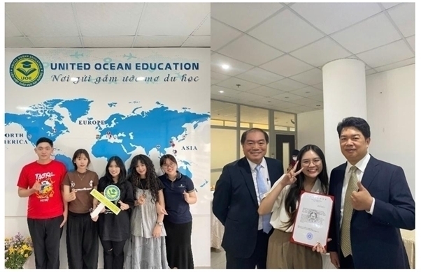 uoe vinh du don nhan danh hieu top 2 thuong hieu du hoc xuat sac quoc gia 2025 tam voc ket noi toan cau tam huyet tiet kiem kinh phi toi da cho nguoi viet