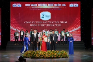 cong ty tnhh sa n xua t my  pha m dong duo c viogia pure vinh du nhan giai thuong top 10 thuong hieu tin dung quoc gia 2024