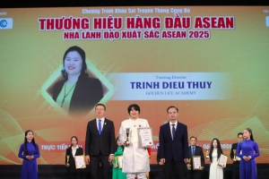 ba trinh dieu thuy   giam doc dao tao golden life academy vinh du nhan giai thuong  nha giao duc va dao tao xuat sac asean 2025