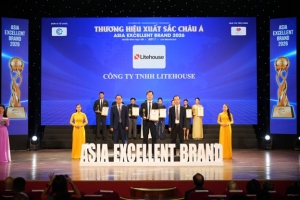 litehouse vinh du nhan giai thuong top 10 thuong hieu xuat sac chau a 2026