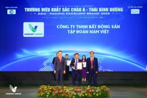 nam viet group khang dinh vi the voi giai thuong top 10 nha moi gioi bat dong san xuat sac chau a   thai binh duong 2025